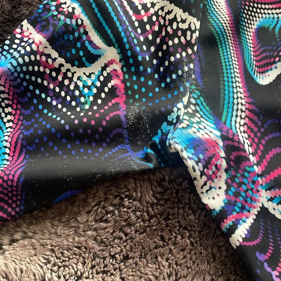 Badinka  Vapor trance Asymmetrical bodysuit - Picture 3 of 11